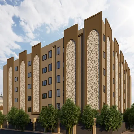 School & Residential Block