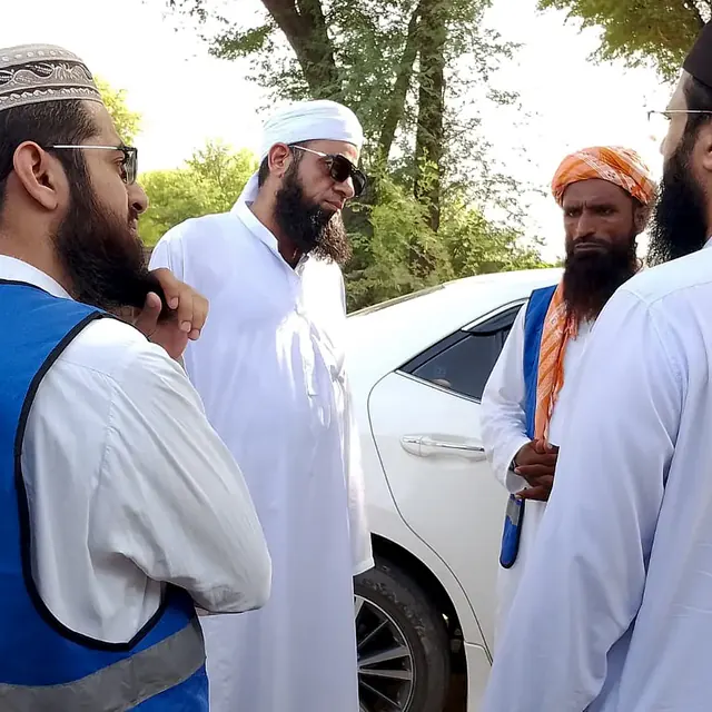 Field Team Planning a Relief Visit