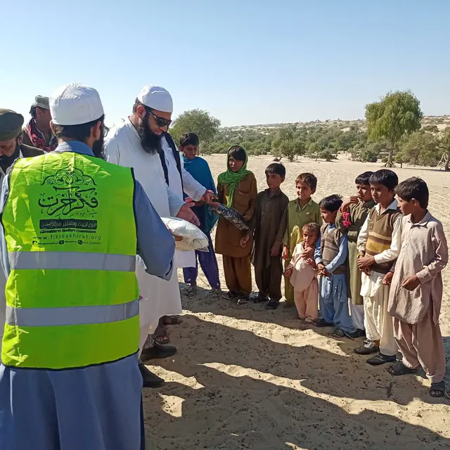 Meeting Deserving Families in the Field
